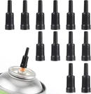 12PCS Butane Tank Adapter, Propane Gas Refill Tips Nozzle.... Fixed Price $11.94.