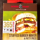 Nordic Ware 3 1 Stuffed Burger Maker & Patty Press Indoor Outdoor New Box. Fixed Price $9.99.