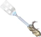 New Bbq Spatula With Bottle Opener DEER/12-POINT Buck Handle By G.e.i.. Fixed Price $19.99.