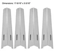 Perfect Flame GSC3318, GSC3318N, 25586 & 810-8501-S,810-8502-S(4-PK) Heat Shield. Fixed Price $64.65.