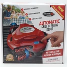 New Grillbot Automatic Cleaning Robot Nylon Brushes Red With Carrying Case. Fixed Price $49.95.