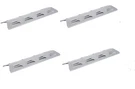 Perfect Flame Master Forge Bbq Tek Stainless (4) Heat Flavor Plates 16 1/8" X 4". Fixed Price $39.99.