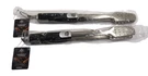 Lot 2 Pit Boss Stainless Steel Soft Touch Long Bbq Tongs 67387. Fixed Price $34.99.