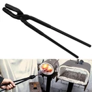 17" Forge Wolf Jaw Blacksmithing Tongs Beginner Bladesmiths Craftsmen Master. Fixed Price $26.90.