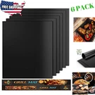 6 Pack Bbq Grill Matt Miracle Non Stick Magic Reusable Easy Clean. Fixed Price $28.49.