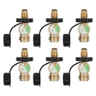 6 Ropane Tank Adapter Pol Lp Service Valve To QCC1 Gauge Converts 100LB. Fixed Price $47.74.