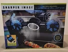 Sharper Image Euc Barbecue Grill Light & Fan Bbq Portable Adjustable 12 Led. Fixed Price $39.99.