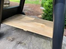 Magna Bamboo Traeger Pro Series 22 575 Pellet Grill Storage Shelf 25X15X1". Fixed Price $22.95.