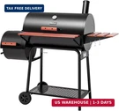 Royal Gourmet CC1830W 30-INCH Charcoal Grill With Offset Smoker And Wood-painted. Fixed Price $221.66.