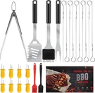 Grill Accessories Kit, Tool Set With 4-IN-1 Bbq Spatula, Fork, Tongs,. Fixed Price $26.59.