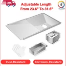 Grease Tray With Catch Pan & Foil Liner, Adjustable Drip For 3/4/5 Gas Grill. Fixed Price $54.24.