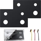 Stove Top Protector For Whirlpool Gas Range - 2 Pcs 4 Burners Reusable Splatter. Fixed Price $42.58.