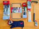 Weber Bbq Grill Accessories Bundle Tool Set Cutting Board Mitt Brush Skewers 7. Fixed Price $78.95.