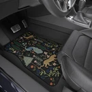 Wildlife Car Floor Mats, Nature Accessories, Animal Jungle Decor. Fixed Price $35.99.