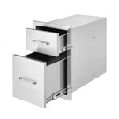 Vevor 13WX21H Bbq Island / Outdoor Kitchen Drawer Stainless Steel Storage. Fixed Price $146.90.