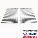 Mhp Wnk Tjk Gas Grill Stainless Cooking Grate (2) 12 X 15-3/4 Ggssgrid-set. Fixed Price $129.20.