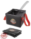Grill Brush Dunk Tank Water Bucket Bbq Steam Cleaning Basin. Fixed Price $27.99.