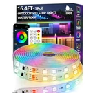 16.4FT Outdoor Led Strip Light WATERPROOF,IP68 Outside Rgb+ic With. Fixed Price $15.82.