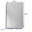Green Mountain 1PC Stainless Steel Grease Drip Tray For The Jim Bowie Grill, P-1. Fixed Price $89.95.