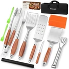 16 Inch Grilling Accessories Set, Heavy Duty Stainless Steel Bbq .... Fixed Price $46.42.