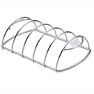 Weber Original Rib Rack Chrome Plated Steel Grill Bbq Roaster 6605 13 Disc New. Fixed Price $14.99.
