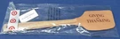 Target Threshold Wooden Handle Thanksgiving Spatula "giving & Thanking". Fixed Price $9.95.