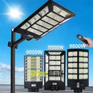 9999900LM Solar Led Street Light Commercial Outdoor IP67 Security Road Lamp+pole. Fixed Price $75.28.