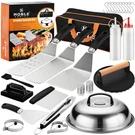Noble Family 27 Pcs Griddle Accessories Kit, Flat Top Grill Set For Camping. Fixed Price $38.21.