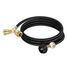 Alloxity 6 Ft Propane Hose With Vertical Tank Splitter 2 Way And Gaug.... Fixed Price $35.45.