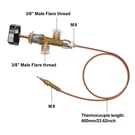 Low Pressure Lpg Propane Gas Fire Pit Flame Failure Safety Control Valve Kit Us. Fixed Price $22.99.