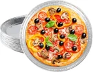 Pack Of Disposable Round Foil Pizza Pans Aluminum Large 12INC. Fixed Price $27.99.