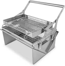 360 Portable Charcoal Grill With Flipping Basket For Camping & Tailgating. Fixed Price $202.99.
