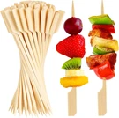 300PCS Cocktail Picks Bamboo Skewers For Appetizers, Fatloda Paddle Wooden. Fixed Price $11.55.