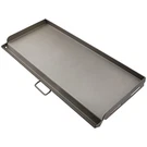 Hisencn Cast Iron Flat Top Fry Griddle For Camp 38" X 17.5" 2.8", Black. Fixed Price $174.29.