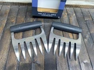 Louisiana Grills Meat Claws 2-PIECE Stainless Steel Heavy Duty Set. Fixed Price $15.99.
