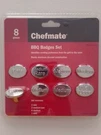 Barbeque Bbq Set Chefmate Meat Cooked To Perfection 8 Piece New. Fixed Price $7.95.
