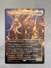 Phlage, Titan Of Fire's Fury Borderless Foil Legendary Red White MH3 Mythic 379. Fixed Price $25.00.