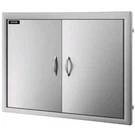 Vevor Stainless Steel Bbq Island Double Access Doors Outdoor Kitchen 19" X 28". Fixed Price $35.82.