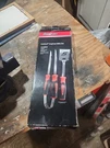 New Snap-on Tools Instinct Handle Inspired Bbq Grill Set Box Stainless. Fixed Price $32.00.