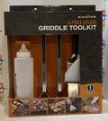 New Blackstone 6 Piece Deluxe Griddle Toolkit Grill Spatulas Bottle Tongs Set. Fixed Price $28.00.
