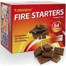 Squares 64, Odorless For Fireplace, Camping. Fixed Price $14.75.