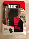 Weber 6533 Black Barbecue Apron W/ Red Grill Adjusts At Neck & Waist New. Fixed Price $14.90.