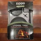 Zippo Outdoor Utensil Tree Campfire Cooking Organizer Stand Grilling Camping New. Fixed Price $49.99.