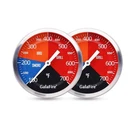Bbq Thermometer Gauge For Charcoal Grill Pit, 2 Pack 3/16 Inch Large Dial S.... Fixed Price $32.64.