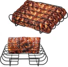Unco- Stainless Steel Rack, Holds Up To 4 Full Racks Of Ribs For Smoking,.... Fixed Price $21.60.