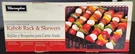 Charmglow Deluxe Non-stick Kabob Rack & 6 Skewers For Grill Free Fast Shipping. Fixed Price $5.99.