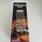 New 2 Pcs Ossaag Rolling Baskets Outdoor Grilling Bbq Stainless Steel Tt. Fixed Price $7.46.