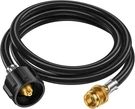 6 Feet Propane Hose Adapter 1LB To 20LB Updated, Black. Fixed Price $21.66.