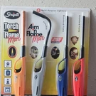 Scripto Aim 'n Flame Max & Torch Multi-purpose Lighters 4-PACK. Fixed Price $12.05.