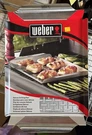 Weber Deluxe Grilling Pan Stainless Steel 17.4 11.8 1.4 New 6435. Fixed Price $27.50.